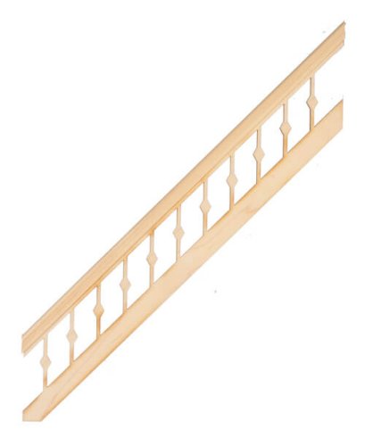 (image for) Diamond Center Stair Rail