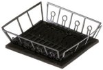 (image for) Black Dish Drainer w/ Mat