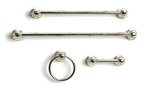 (image for) Chrome Towel Rack Set 4pc