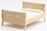 (image for) Sleigh Bed - Unfinished