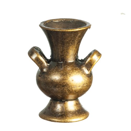 (image for) Handled Vase - Antique Brass 2pc