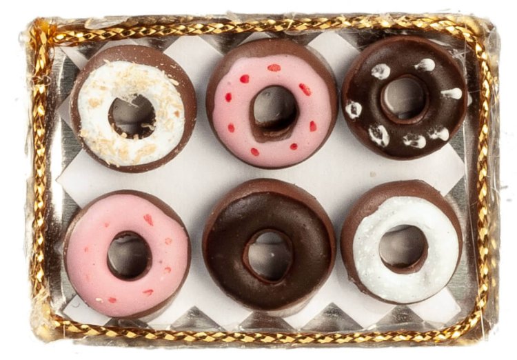 (image for) 6 Donuts on a Tray