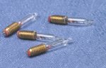 (image for) 12v Flame Tip Screw Base Bulbs 4pc