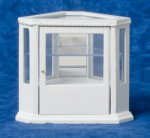 (image for) Corner Display Cabinet - White