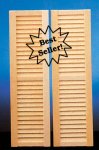 (image for) Louvered Shutters 2pc