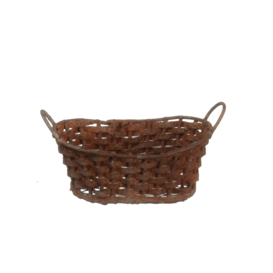 (image for) Woven Metal Laundry Basket