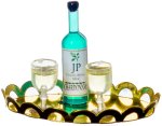 (image for) White Wine & 2 Glasses on Tray