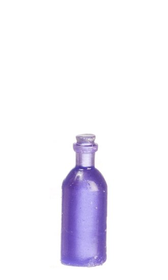 (image for) Tall Toiletry Bottles Purple Unlabeled 12pc