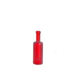 (image for) 1/2in Scale Liquor Bottle Red Unlabeled 500pc