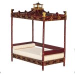 (image for) Qing Dynasty Daybed - Mahogany