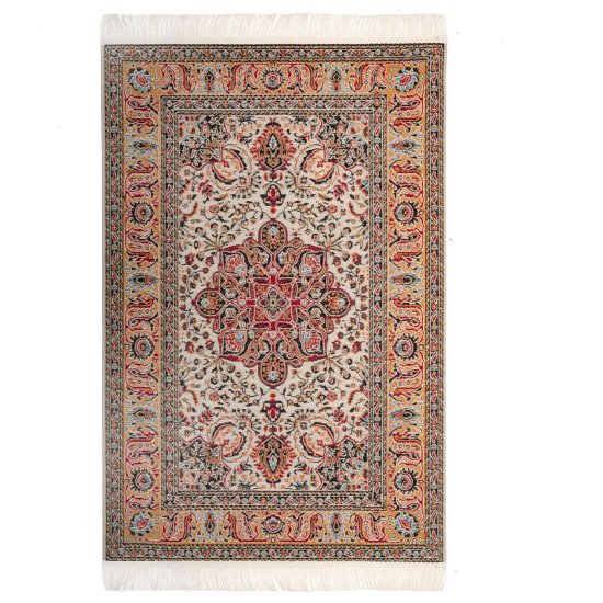 (image for) Fringed Turkish Carpet - Large - Red