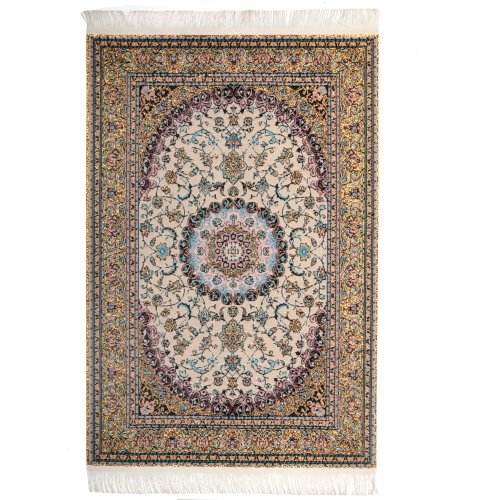 (image for) Fringed Turkish Carpet - Large - Mauve