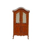 (image for) 1/2in Scale Armoire - Walnut