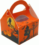 (image for) Halloween Cake/Pastry Box w/ Window & Handle