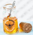 (image for) Large Honey Jar w/ Spoon