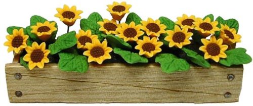 (image for) Sunflowers in Window Box