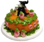 (image for) Halloween Witch Cake