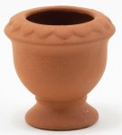 (image for) Clay Urn Pedestal Planter