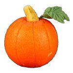 (image for) Pumpkin with Leaf on Top