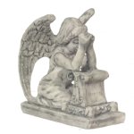 (image for) Praying Angel Garden Statue Green