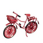 (image for) Bicycle w/ Basket - Red