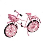 (image for) Bicycle w/ Basket - Pink