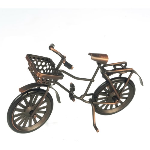 (image for) Bicycle w/ Basket - Bronze