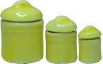 (image for) Yellow Canister Set w/ Lids