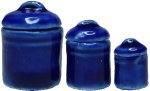 (image for) Royal Blue Canister Set w/ Lids