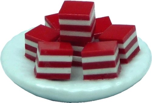 (image for) Jello Squares on a Plate