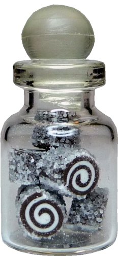 (image for) Sugar Frosted Chocolate Log Rolls in a Jar