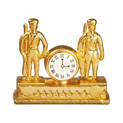 (image for) Gold Soldiers Clock