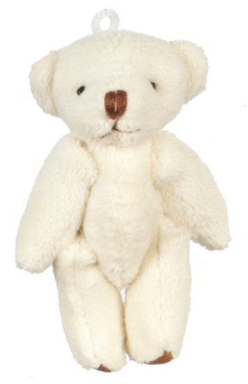 (image for) Big White Furry Teddy Bear