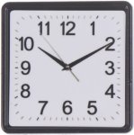 (image for) Square Wall Clock - Black