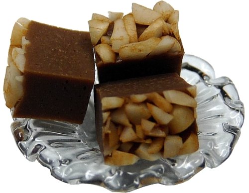 (image for) Brownies on Glass Plate