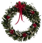 (image for) Wreath - Red & White