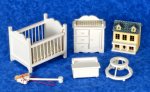 (image for) Nursery Furniture Set - 6pc - White