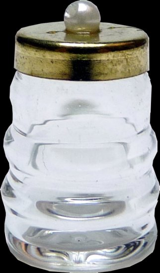 (image for) Beehive Glass Jar w/ Lid