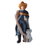 (image for) Fireman Roy & His Dog Spot Resin Doll