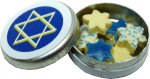 (image for) Star of David Cookies in Tin