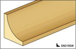 (image for) Cove Molding 3/16 x 24 L