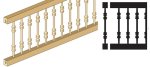 (image for) Round Porch Railing