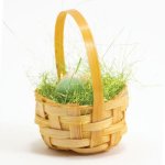 (image for) Easter Basket w/ Grass & Eggs