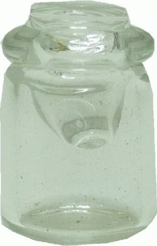 (image for) Glass Candy Jar w/Lid