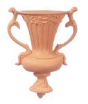 (image for) Wall Planter w/ Handles Terra Cotta 3pc