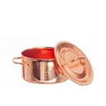 (image for) Copper Stock Pot w/ Lid