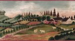 (image for) Folk Art Farm Wall Mural