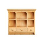 (image for) Wall Cabinet w/ Drawers - Unfinished