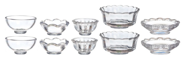 (image for) Glass Kitchen Bowl Set 10pc