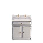 (image for) Kitchen Sink Cabinet - Silver